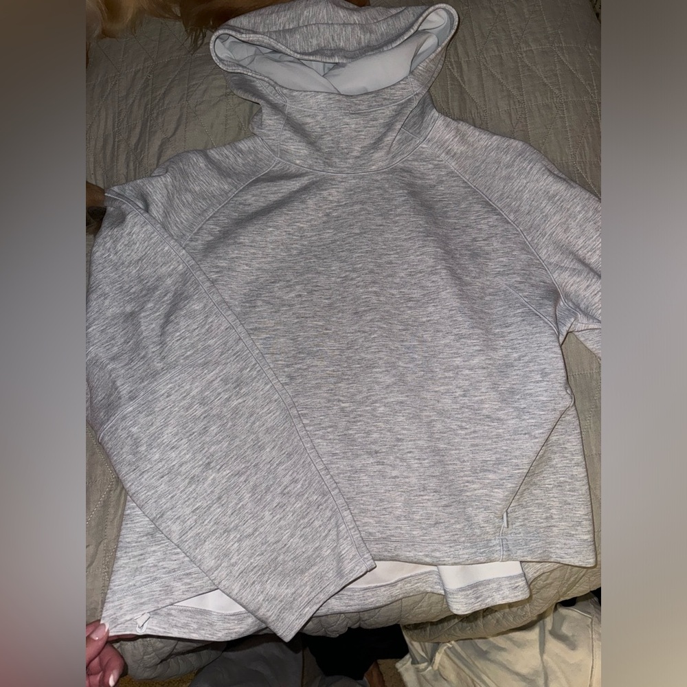 Lululemon AirWrap Modal Pullover Hoodie in
Heathered Core Ultra Light Grey